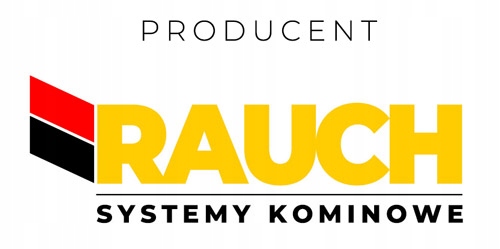 System kominowy RAUCH 7 m komin fi 200+2 wentylacje KOMPLETNY systemowy Kod producenta kompletny do pieca i kominka