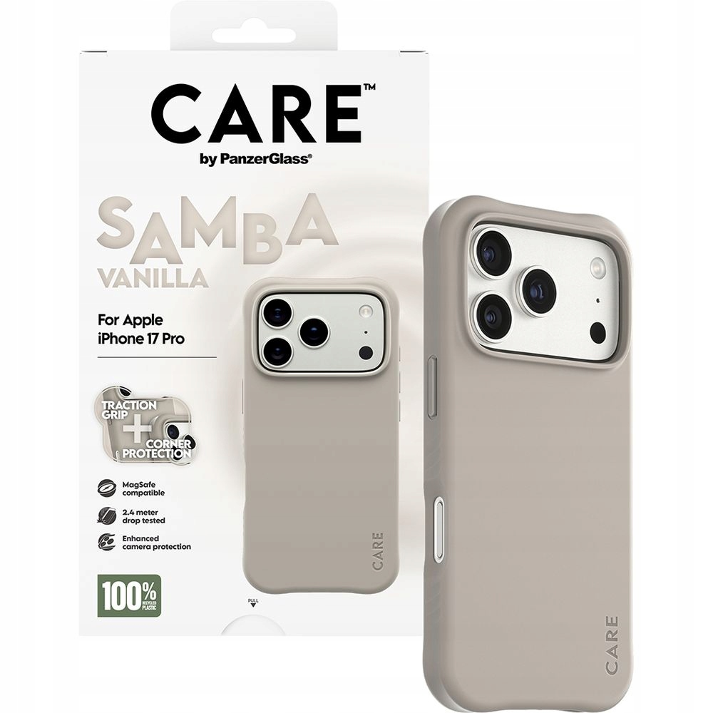 Pouzdro pro iPhone 17 Pro, ochranné pouzdro PanzerGlass pro MagSafe, kryt zadní kryt