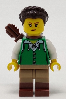 

Lego Huntress, Green Tunic, idea083