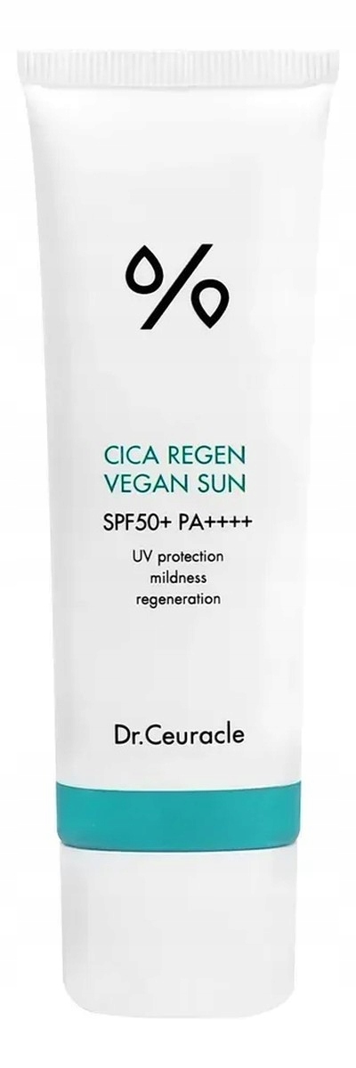 Dr. Ceuracle Cica Regen Vegan Sun Zklidňující krém-gel s filtrem 50 ml