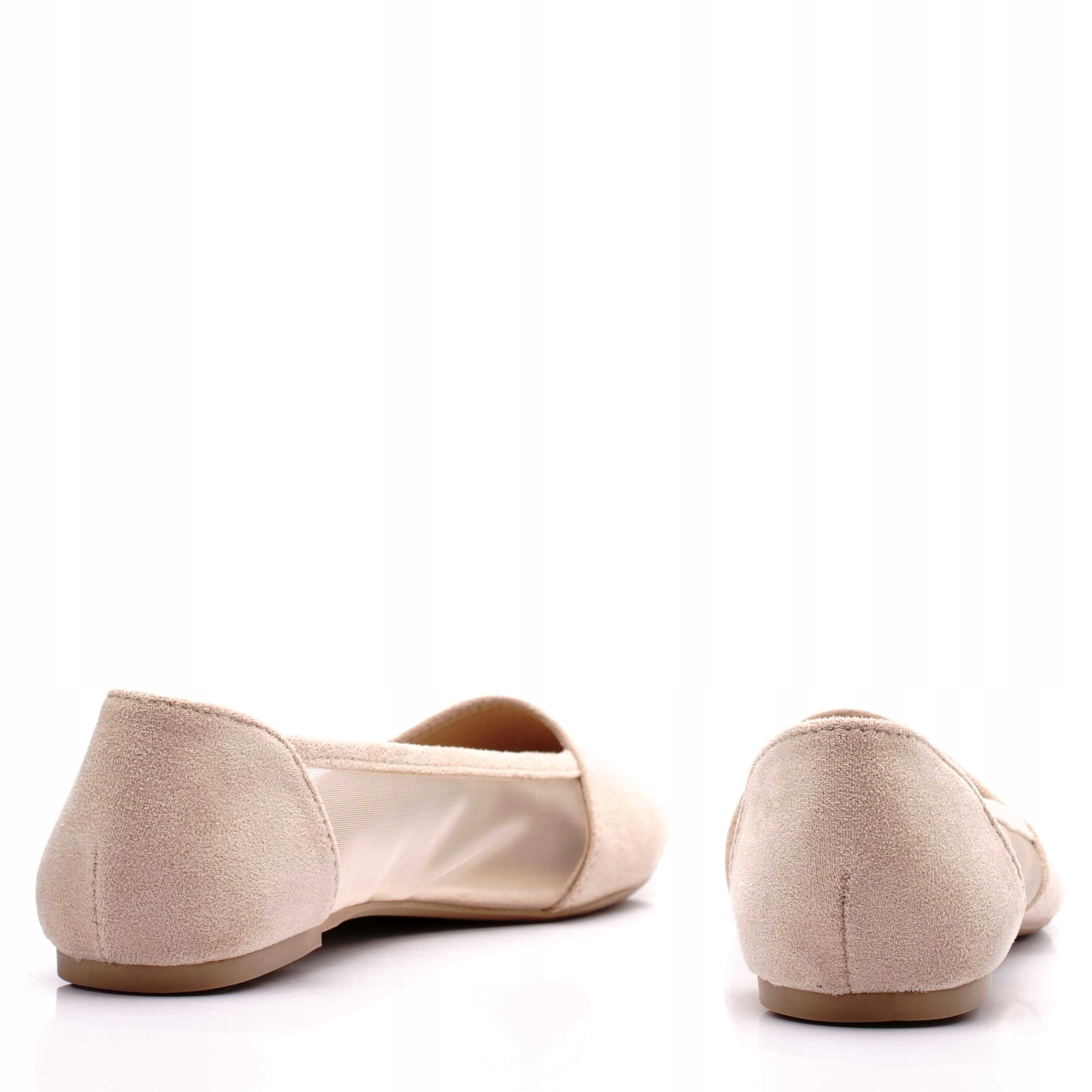 BALERINY BEŻOWE BUTY DAMSKIE SZPIC EVENTO 2015 37 Rozmiar 37