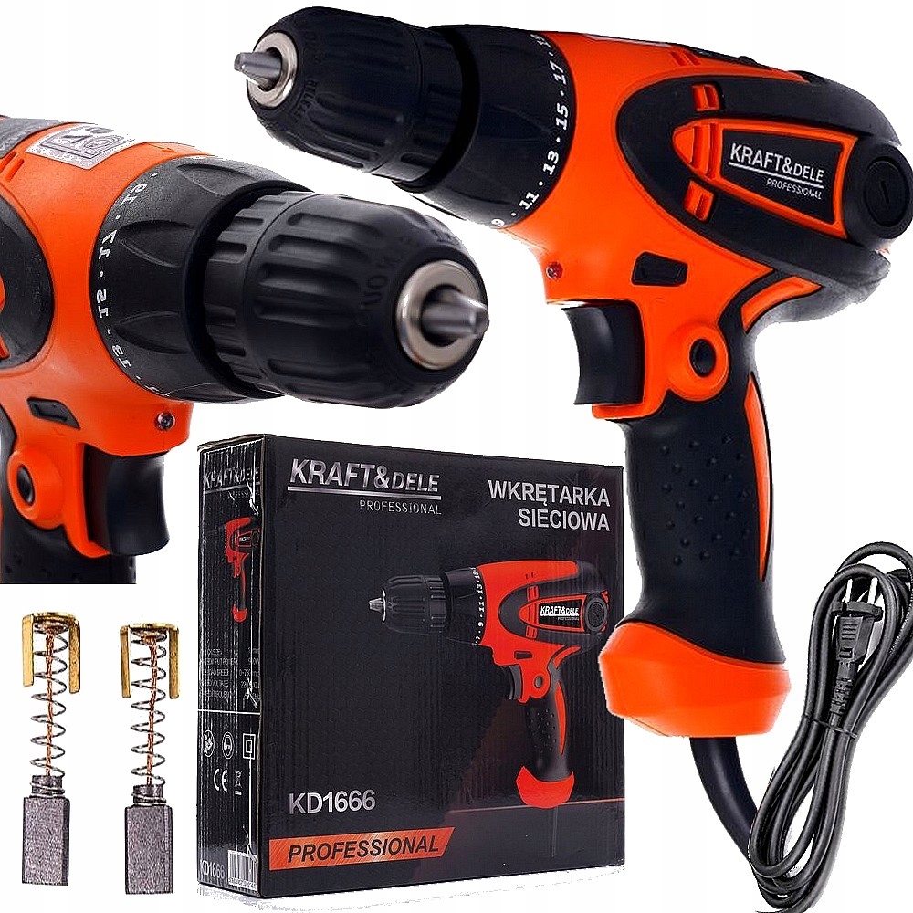 ELEKTRYCZNA WIERTARKA WKRĘTARKA SIECIOWA 900W LED