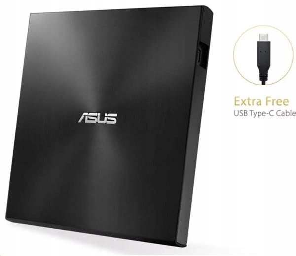 Asus SDRW-08U9M-U external ultraslim Dvd-rw Usb-c/a, čierna 90DD02A0…