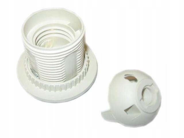 

Oprawka termoplast plastik E27 z kołnierzem