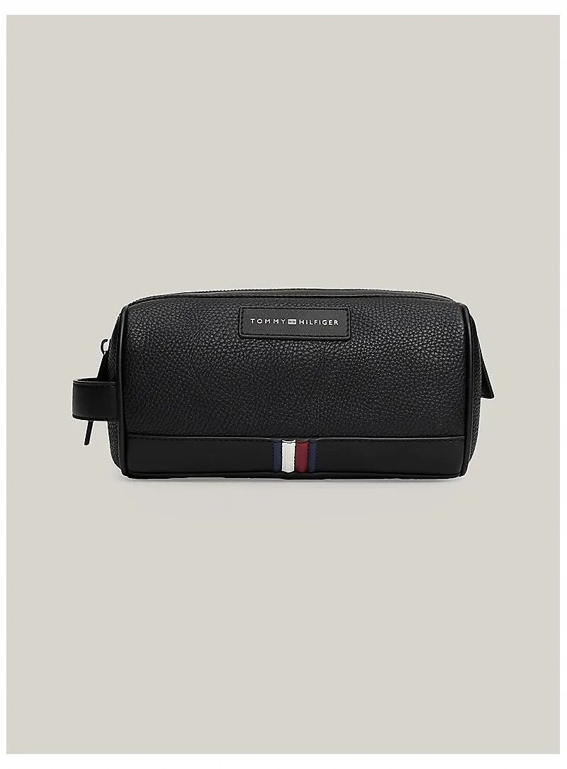 Kosmetická taška Tommy Hilfiger Th Business Pu Washbag AM0AM12778 Bds