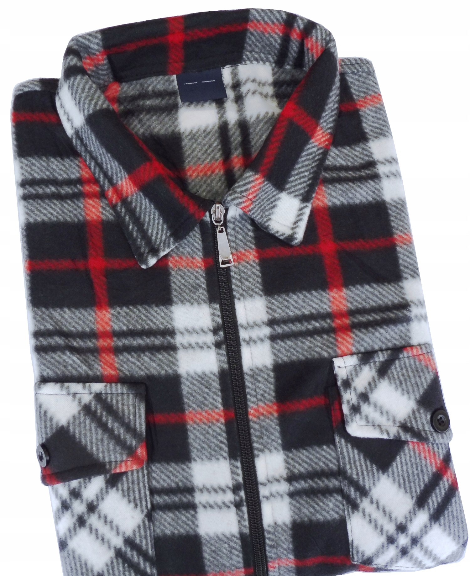 

Koszula Męska w Kratę polar i Ciepła 2XL
