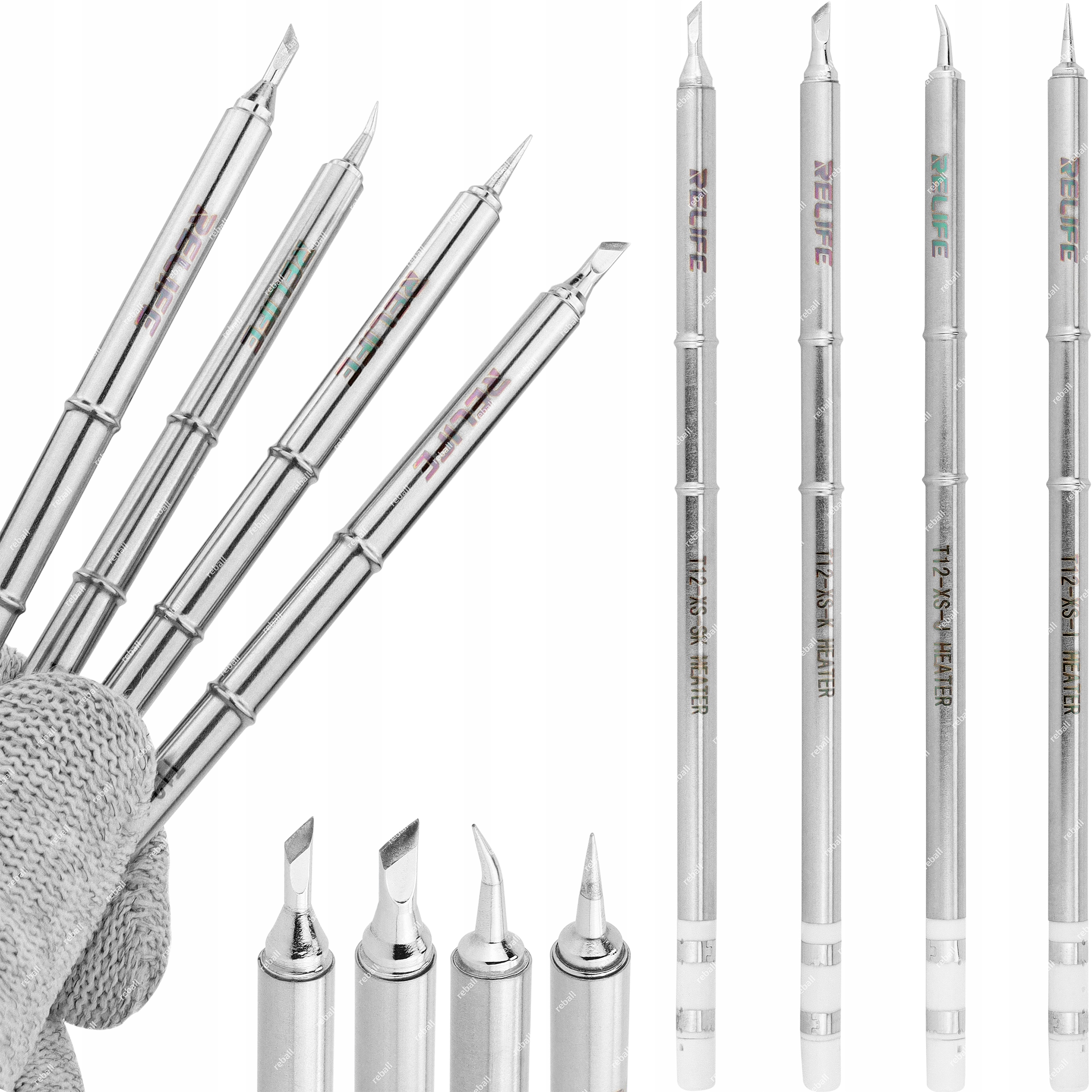 STACJA LUTOWNICZA OSS TEAM T12-D+ 72W (PODOBNA DO T12-X PLUS) +5X GROT T12 Marka Reball