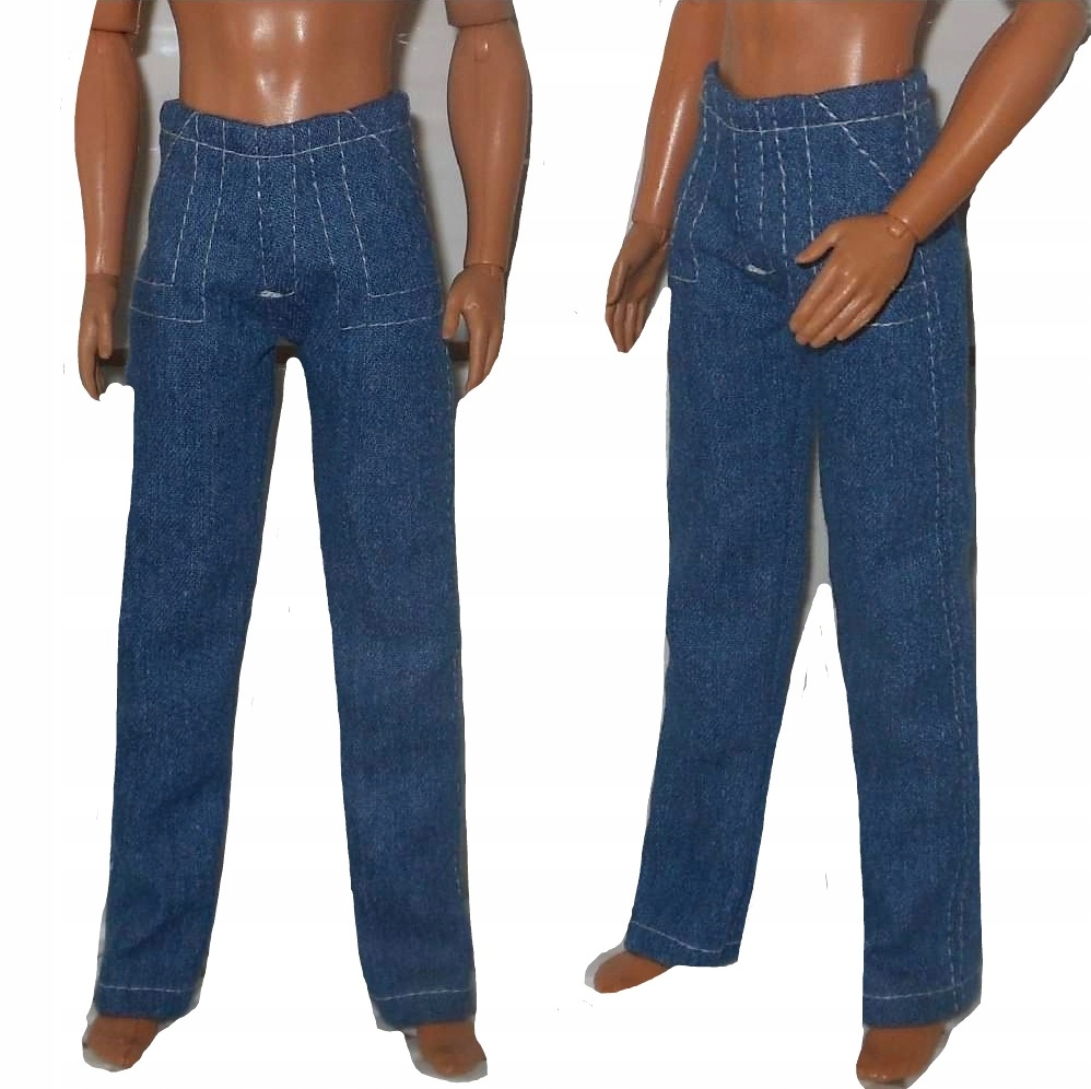 

Ubranka dla lalek - Spodnie jeans