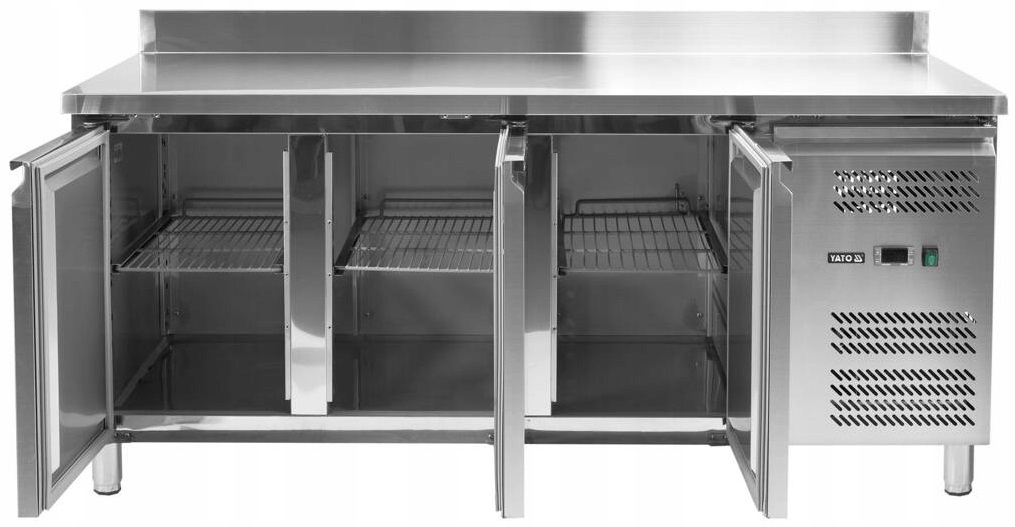 Stół Mroźniczy Gastronomiczny 417 L 3-drzwiowy 179x70 cm Yato YG-05256