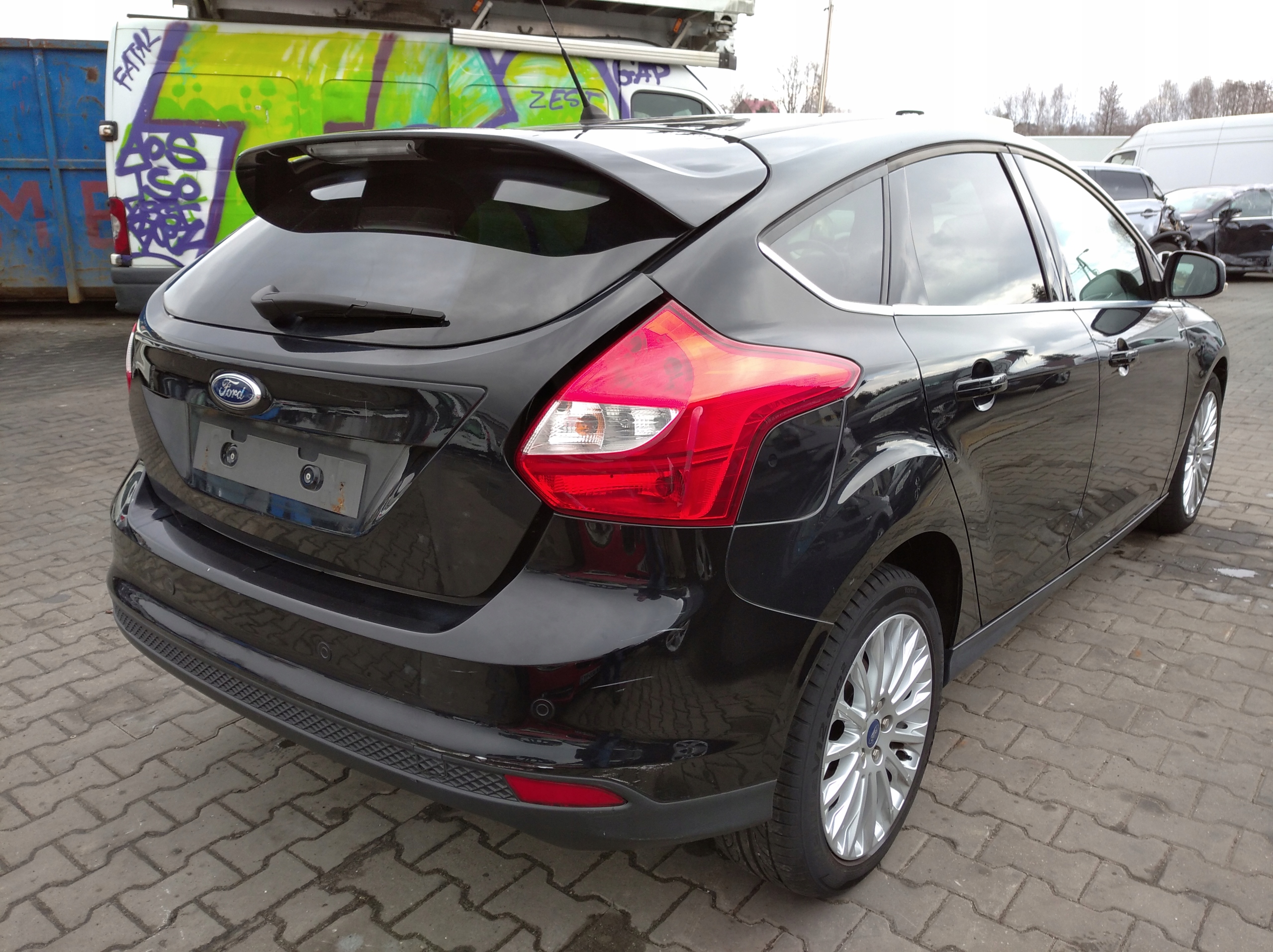 FORD FOCUS 3 III MK3 pillar threshold right 5D