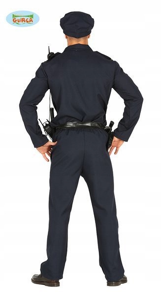 STRÓJ PAN POLICJANT MUNDUROWY GRANATOWY l Rozmiar L