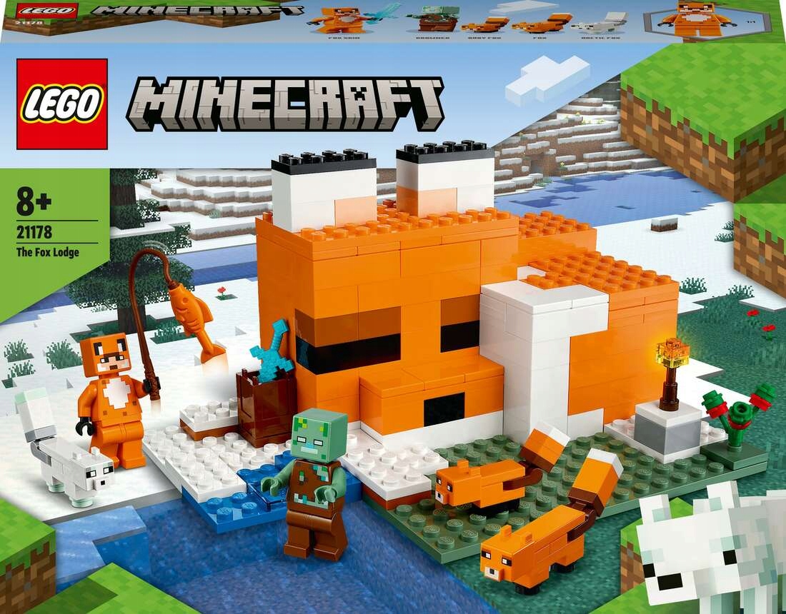 LEGO MINECRAFT SIEDLISKO LISÓW 21178 Marka LEGO