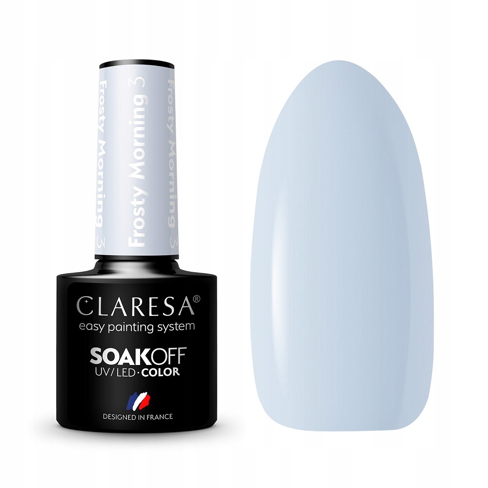 CLARESA Soak Off UV/LED lakier hybrydowy 3 5g