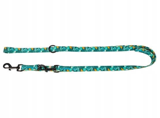 Levně Přepínací vodítko pro psa s pevným šitím Dingo City Monstera 2 cm 220 cm