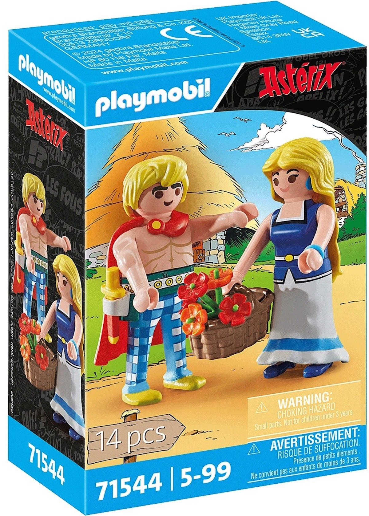 PLAYMOBIL ASTERIX - TRAGIKOMIKS I FALBALA - NOWOŚĆ 07.2024 - 71544
