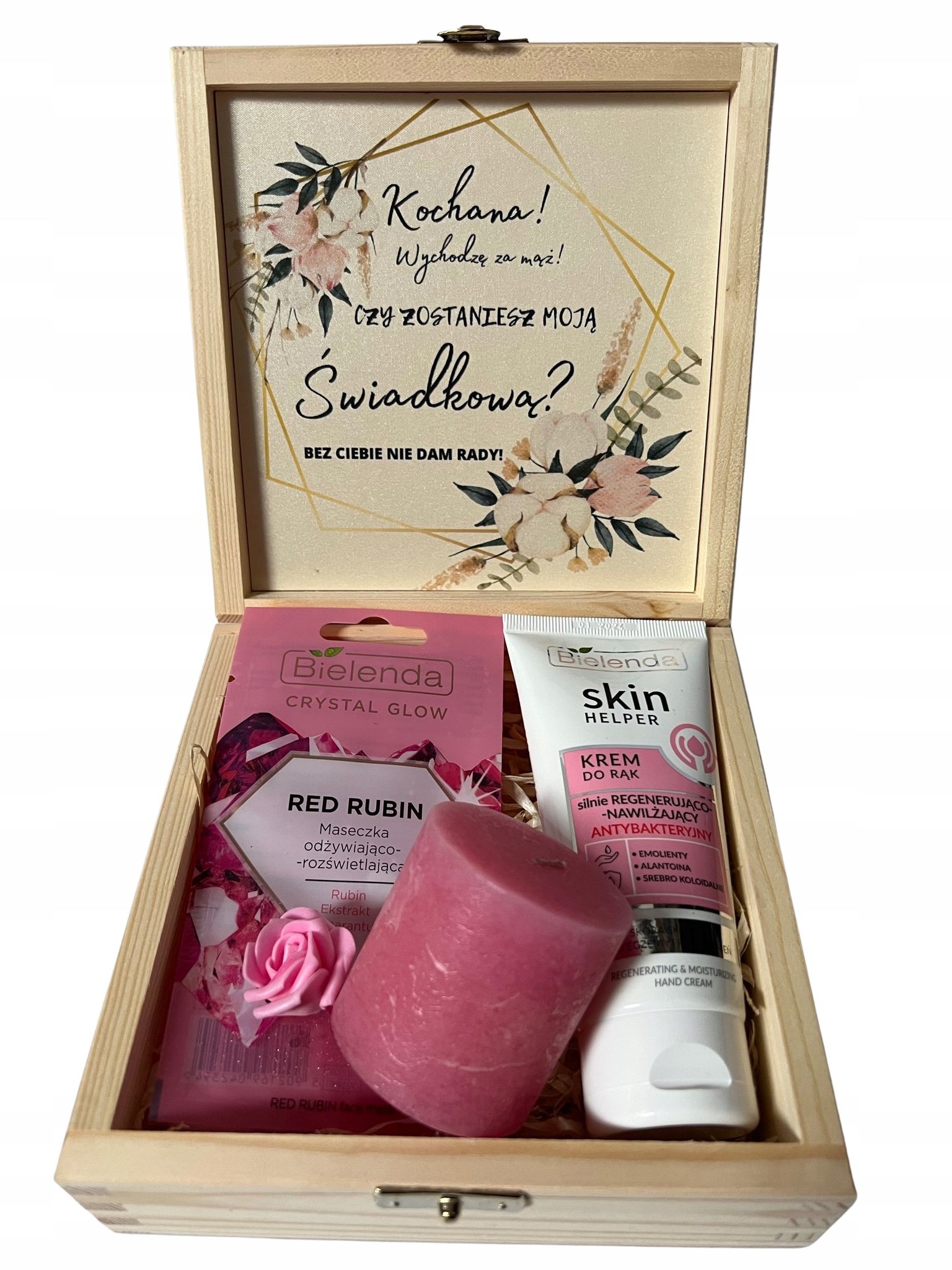 Mini Box pro svědka s žádostí o svědka