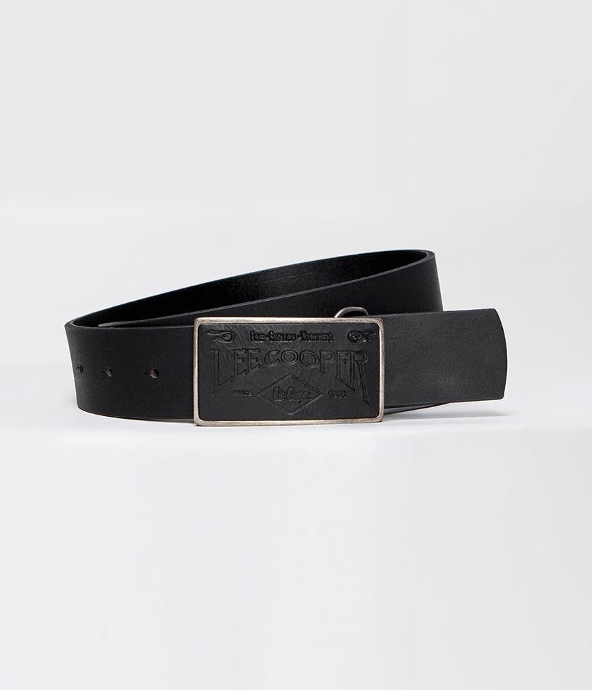 

Lee Cooper Skórzany pasek Męski LCJ14 Black r. XXL