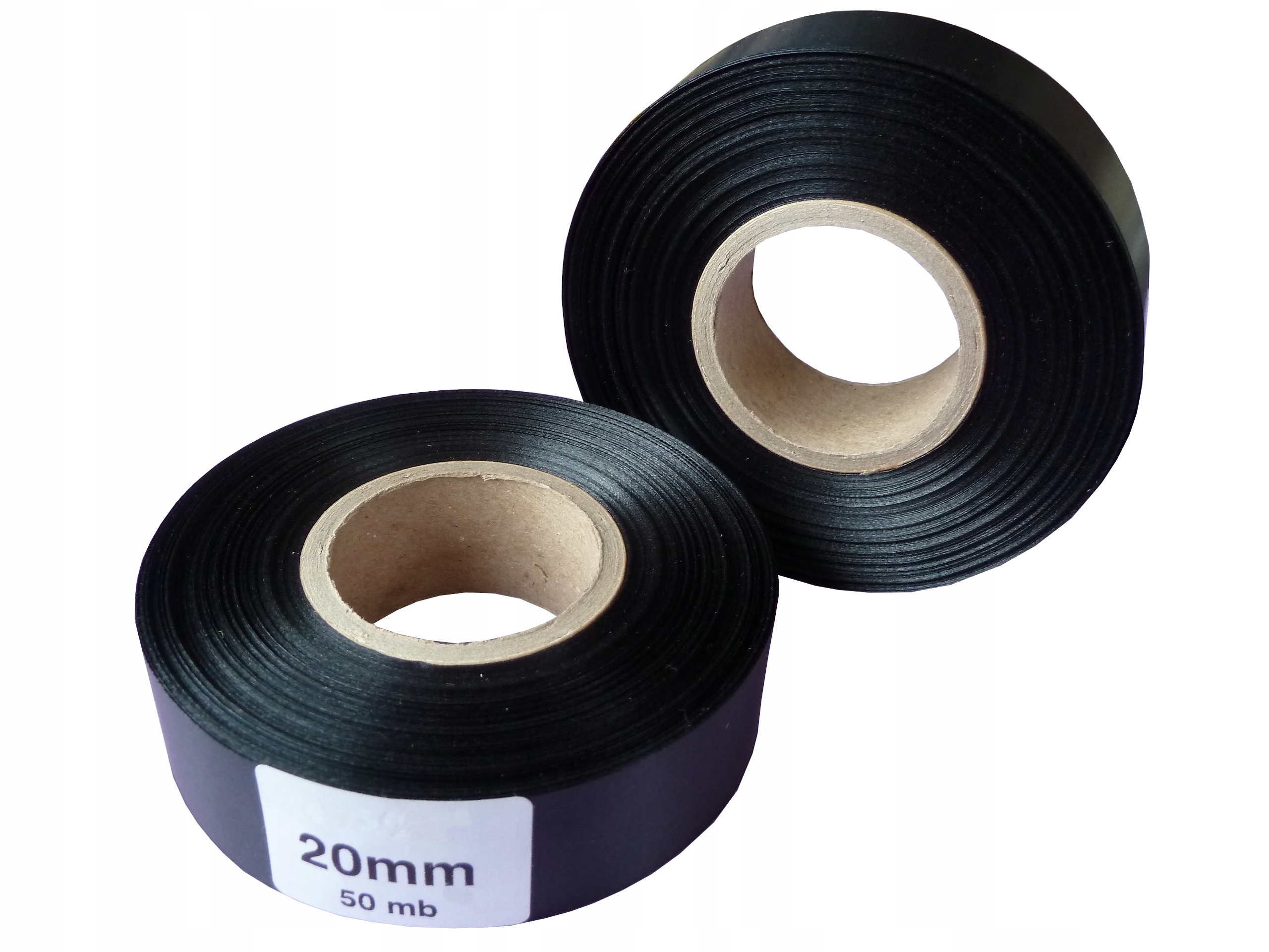 Черная атласная лента VIP для печати 20 / 50m