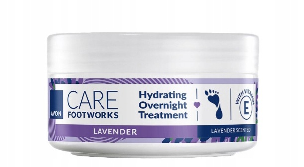 Avon Foot Works 150 мл лавандовый крем для ног