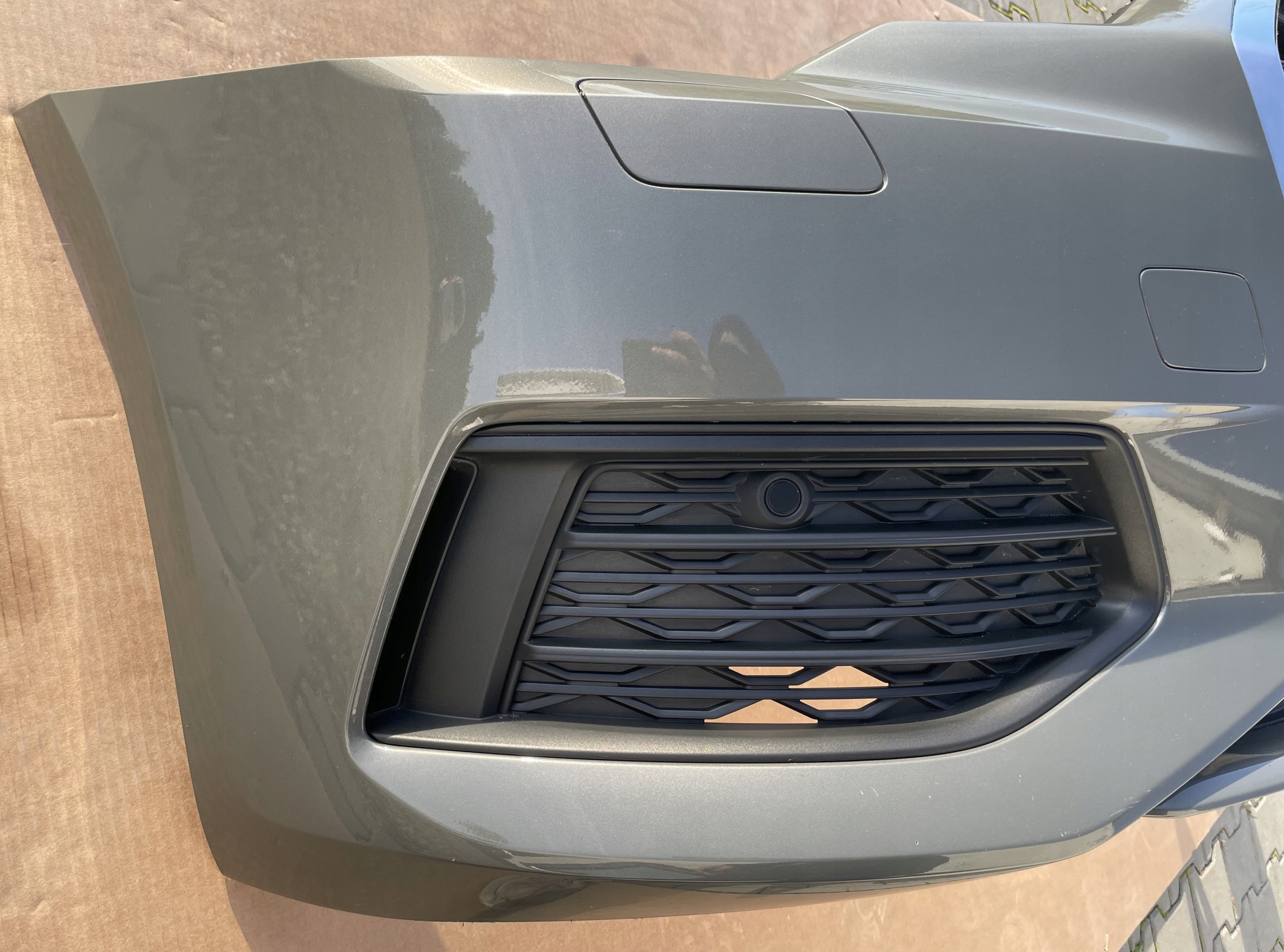 bumper AUDI A6 C8 W colour LX7G PDCX4 as new original complete