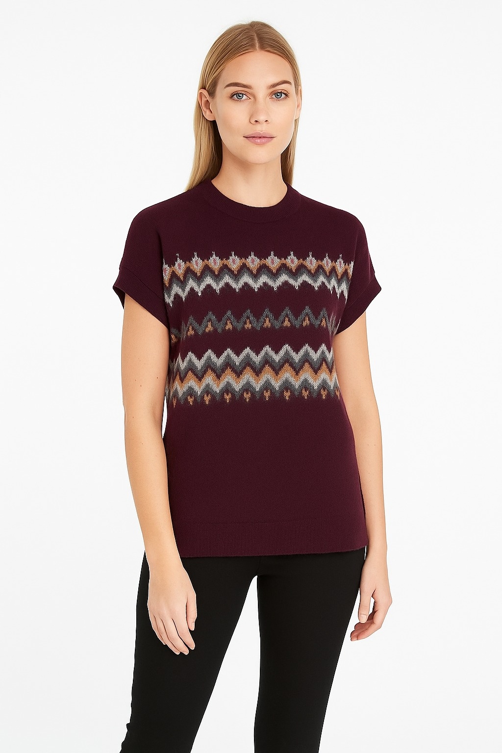 Dámský svetr s krátkým rukávem – Micha L