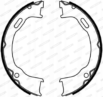 ZESTAW SZCZĘK HAMULCOWYCH, HAMULEC POSTOJOWY Stan opakowania oryginalne