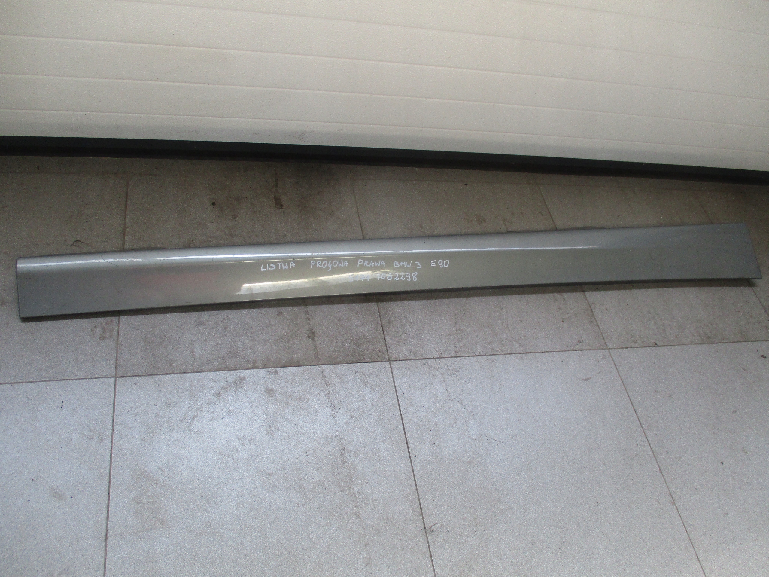 moulding threshold right BMW 3 E90 ,E91 51717062298
