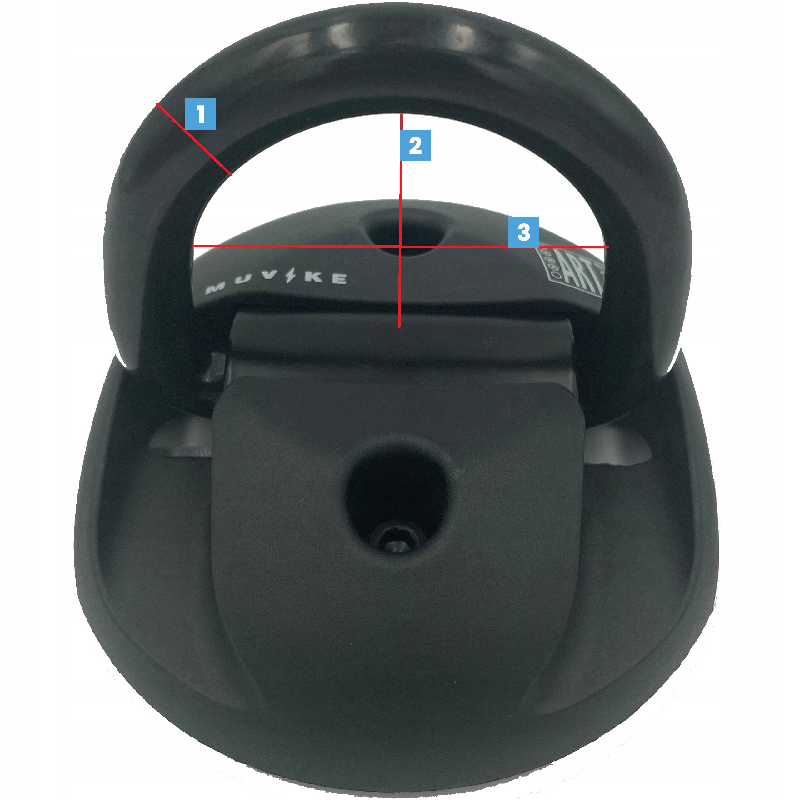 ZAPIĘCIE ROWEROWE KOTWA LAND 14 MUVIKE ANCHOR14 ŚCIENNO PODŁOGOWA DO ROWERU EAN (GTIN) 5904858678624