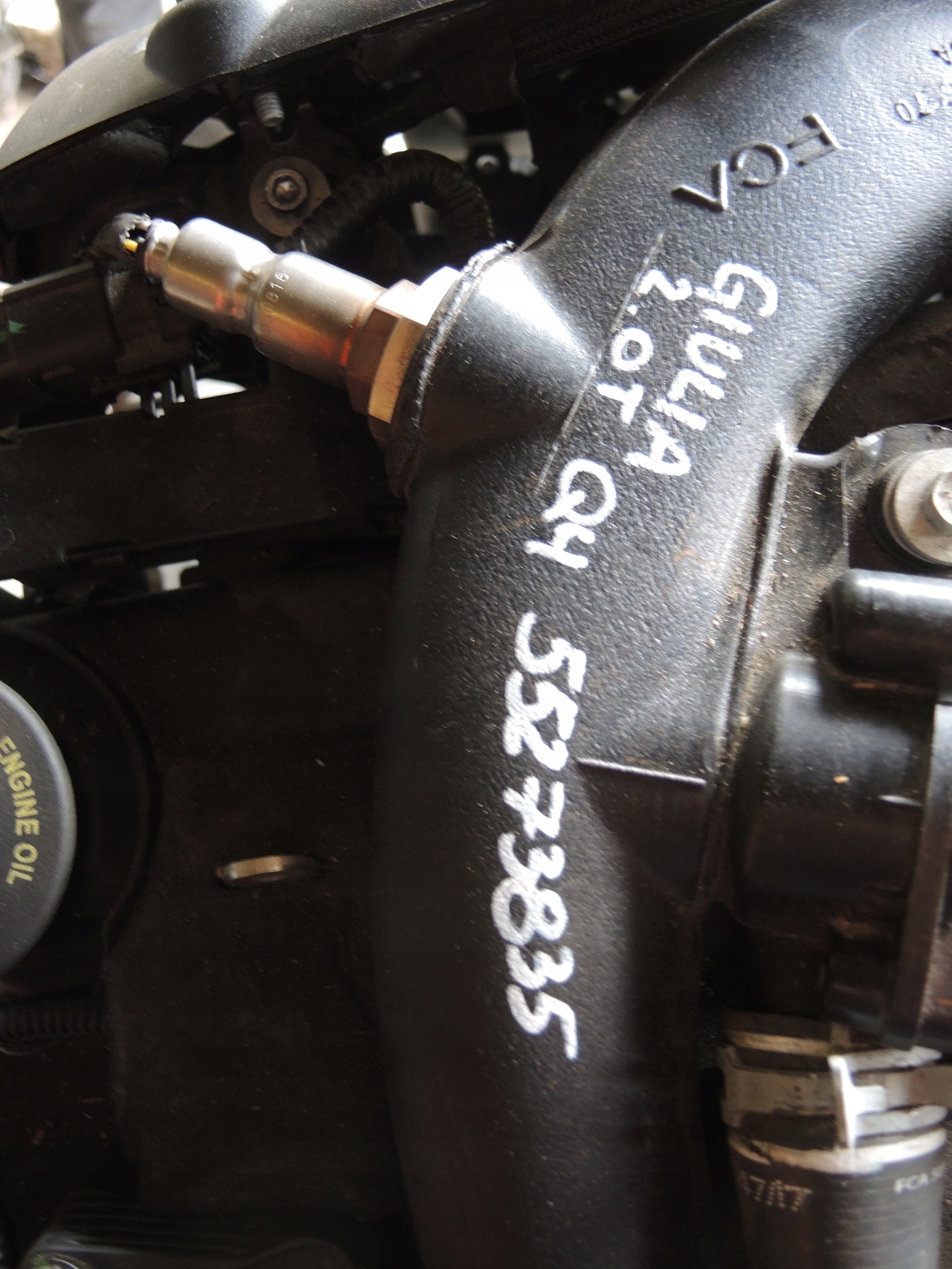 Alfa GIULIA Q4 2.0T Двигатель 55273835