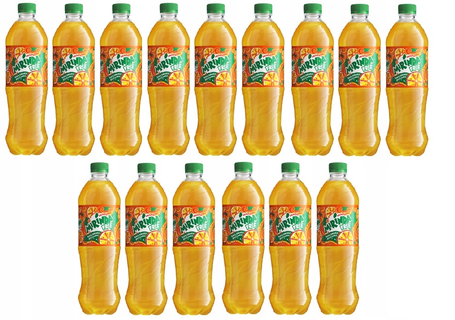 15x 850ml Mirinda Free napój bez cukru Zgrzewka