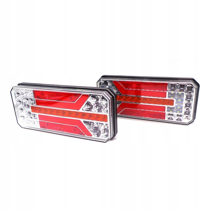Kombinovaná Led svítilna s dynamickým blinkrem L+p 12-24V