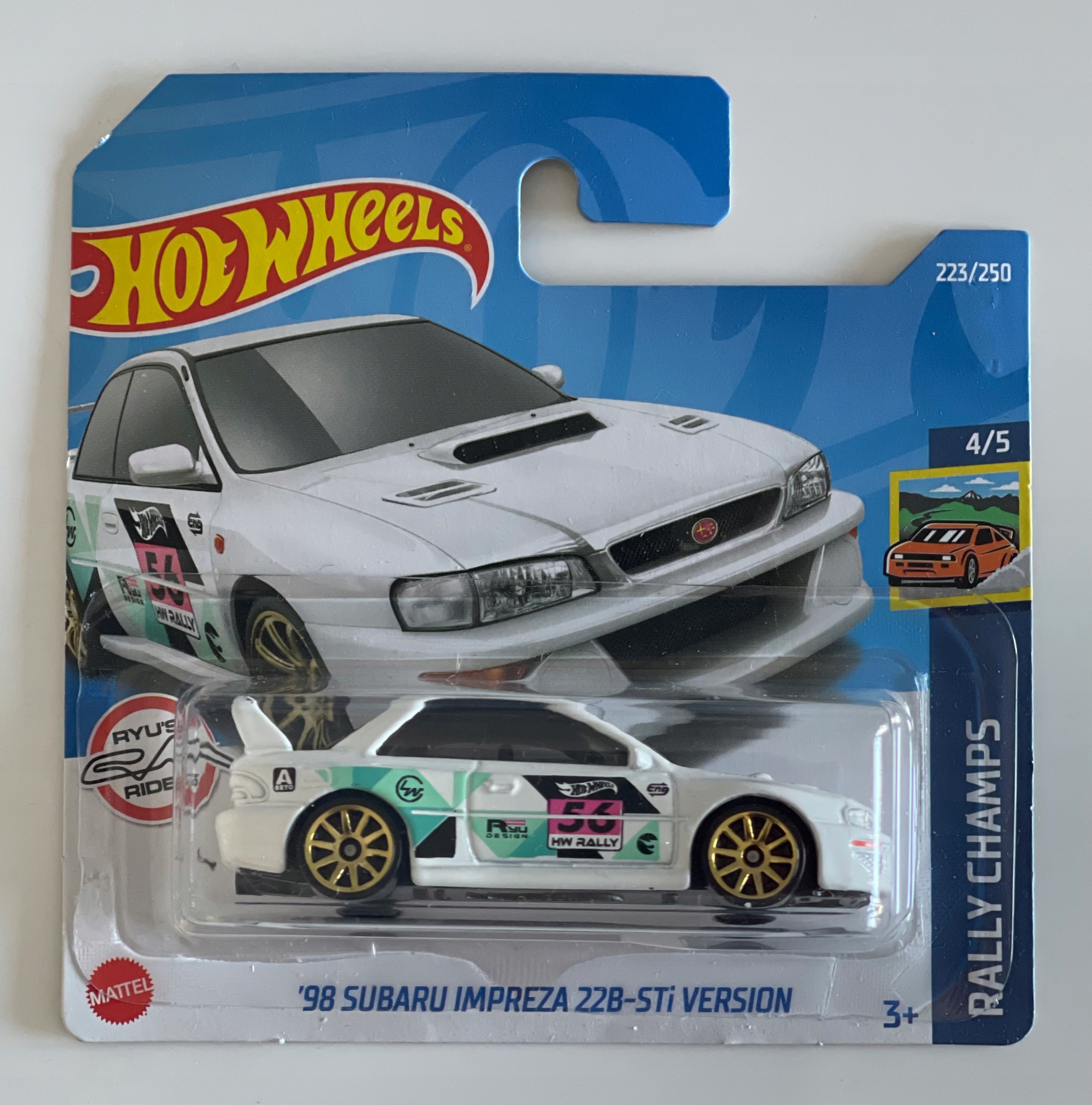 Hot Wheels ’98 Subaru Impreza 22B-STi Version