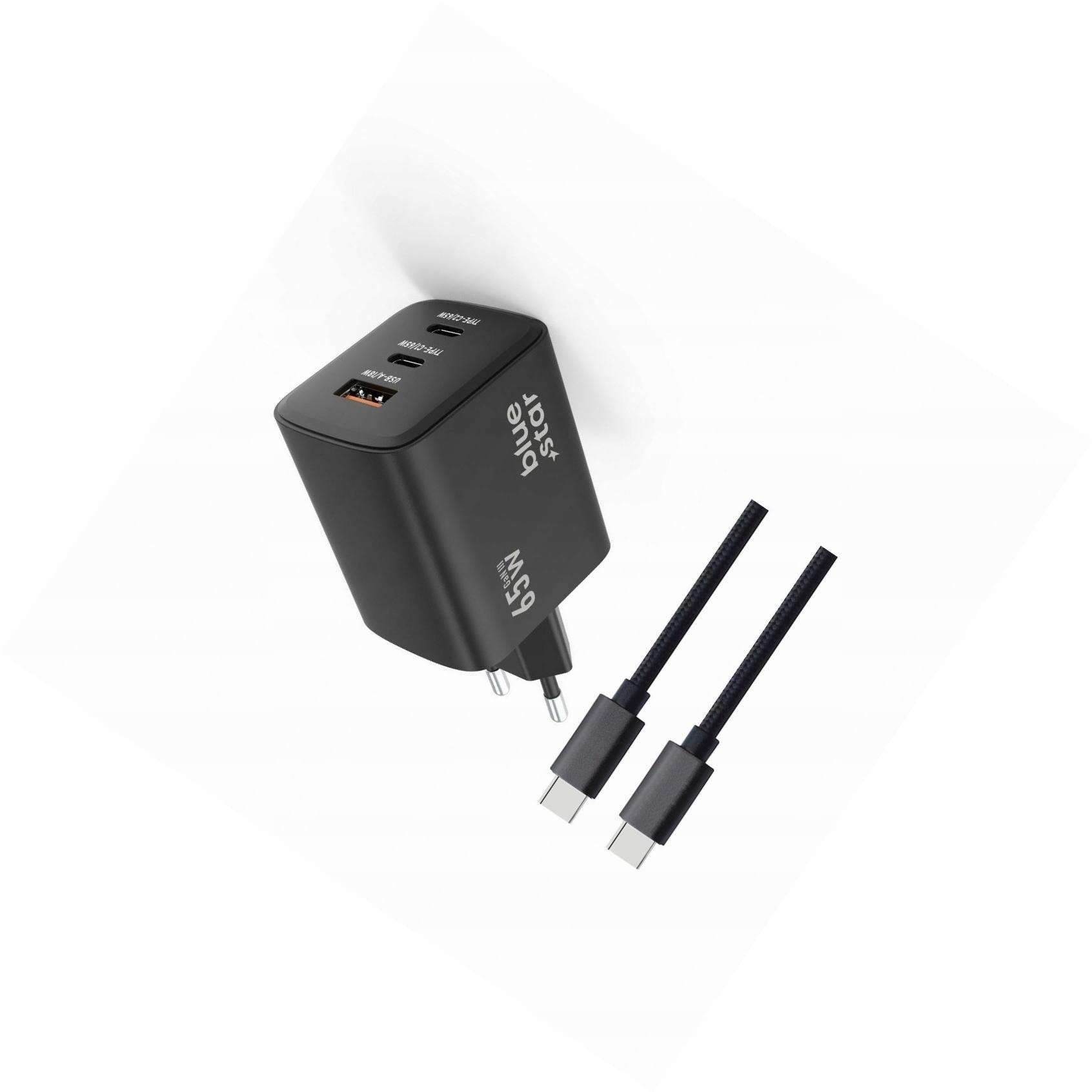 Szybka ładowarka Gan 65W z kablem do Xiaomi Poco X7 Pro 5G (Global)