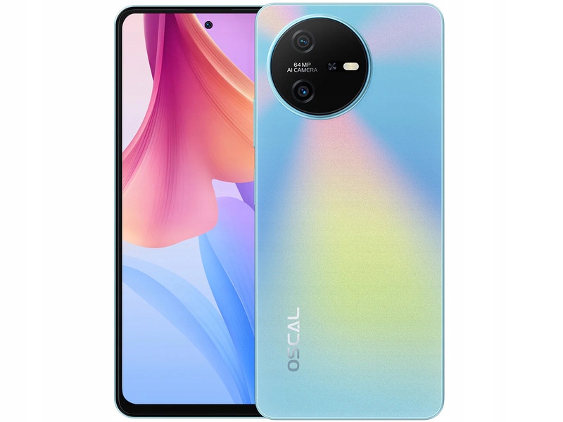 Smartfon Oscal Tiger 12 8/128GB 6.78" 120Hz Niebieski