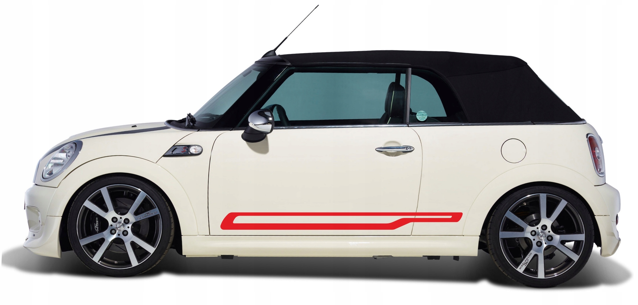 Naklejki Mini Cooper Pasy na boki R50 R53 R56 Manufacturer carstickers pl