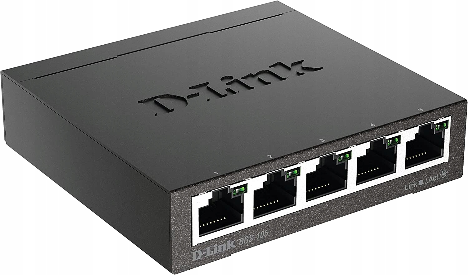

Switch 5 portów D-Link DGS-105 Gigabitowy metalowy