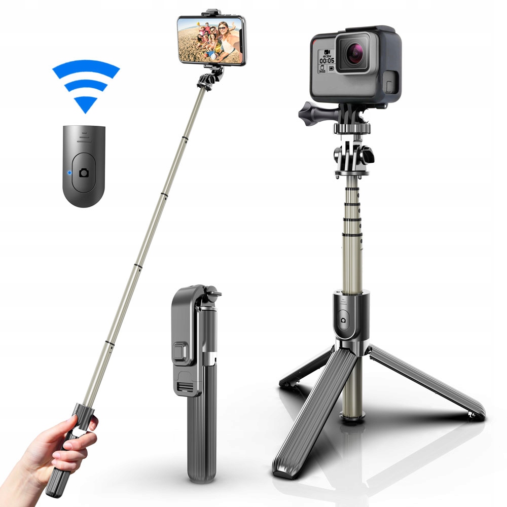 Фото - Тримач / підставка Pilot Focus Pro Kij Selfie Stick GoPro Statyw 