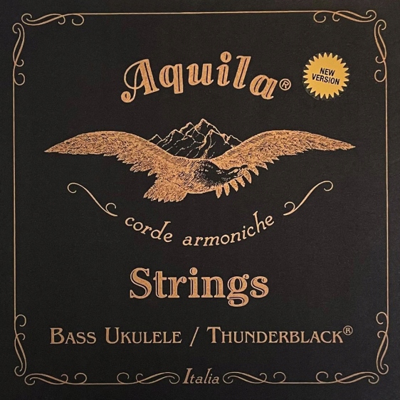 Aquila Thunderblack 140U – Struny pro basové ukulele