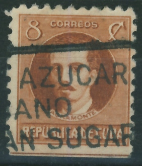 Cuba 8 cts. - Postać Alamonte