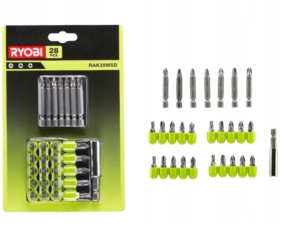 Ryobi Zestaw bitów (28szt.) RAK28MSD