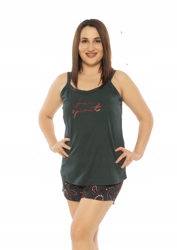 

Piżama Damska Vienetta bawełniana +Size 2XL 48 50