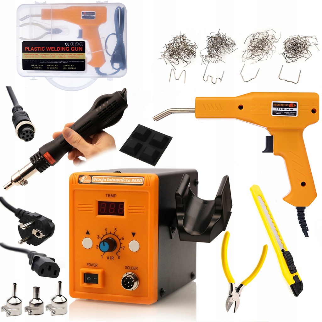 Pájecí Stanice Svařovací Plast 858D Sešívačka