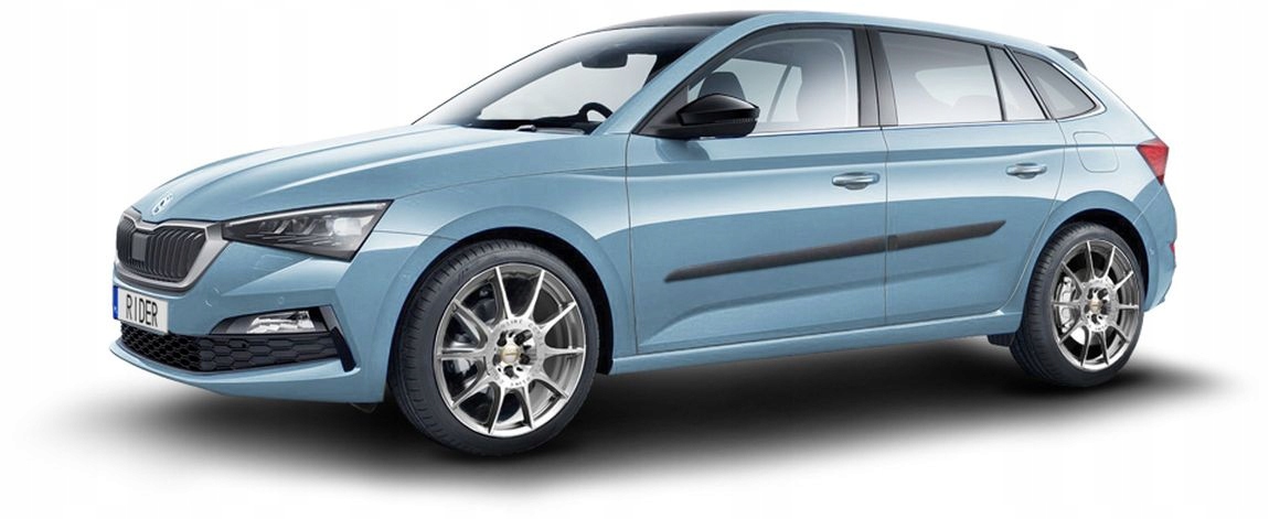 Boční lišty dveří Škoda Scala, 2019-