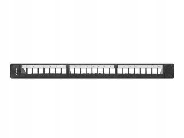 Patch panel Lanberg PPKS-1124-B 1U 19''