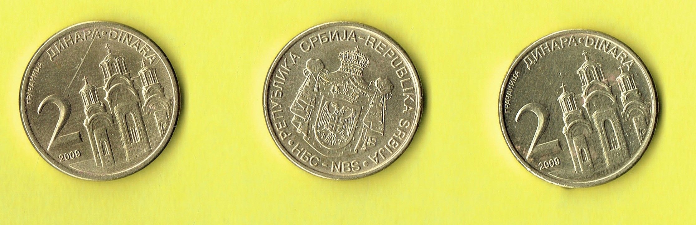 SERBIA 2 Dinara 2009 r.