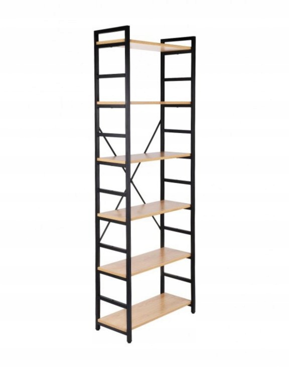 

Regał z półkami Modern S06 Loft Industrialny Metal