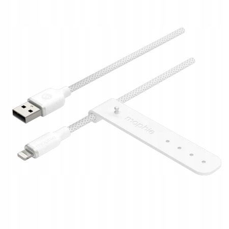 Mophie Charge Stream Usb-a kabel Lightning 2m (bílá)