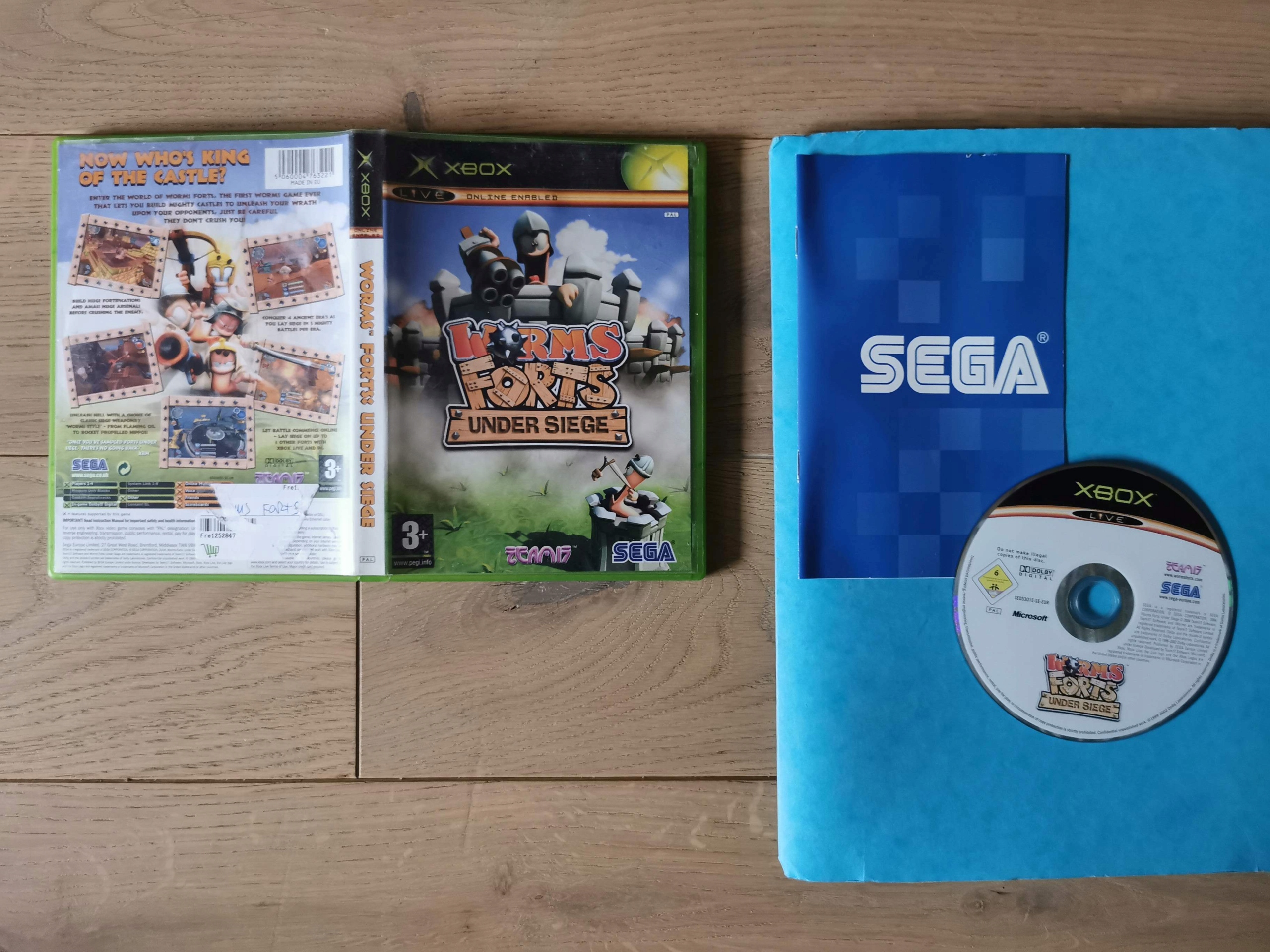 Worms Forts Under Siege Platforma Xbox