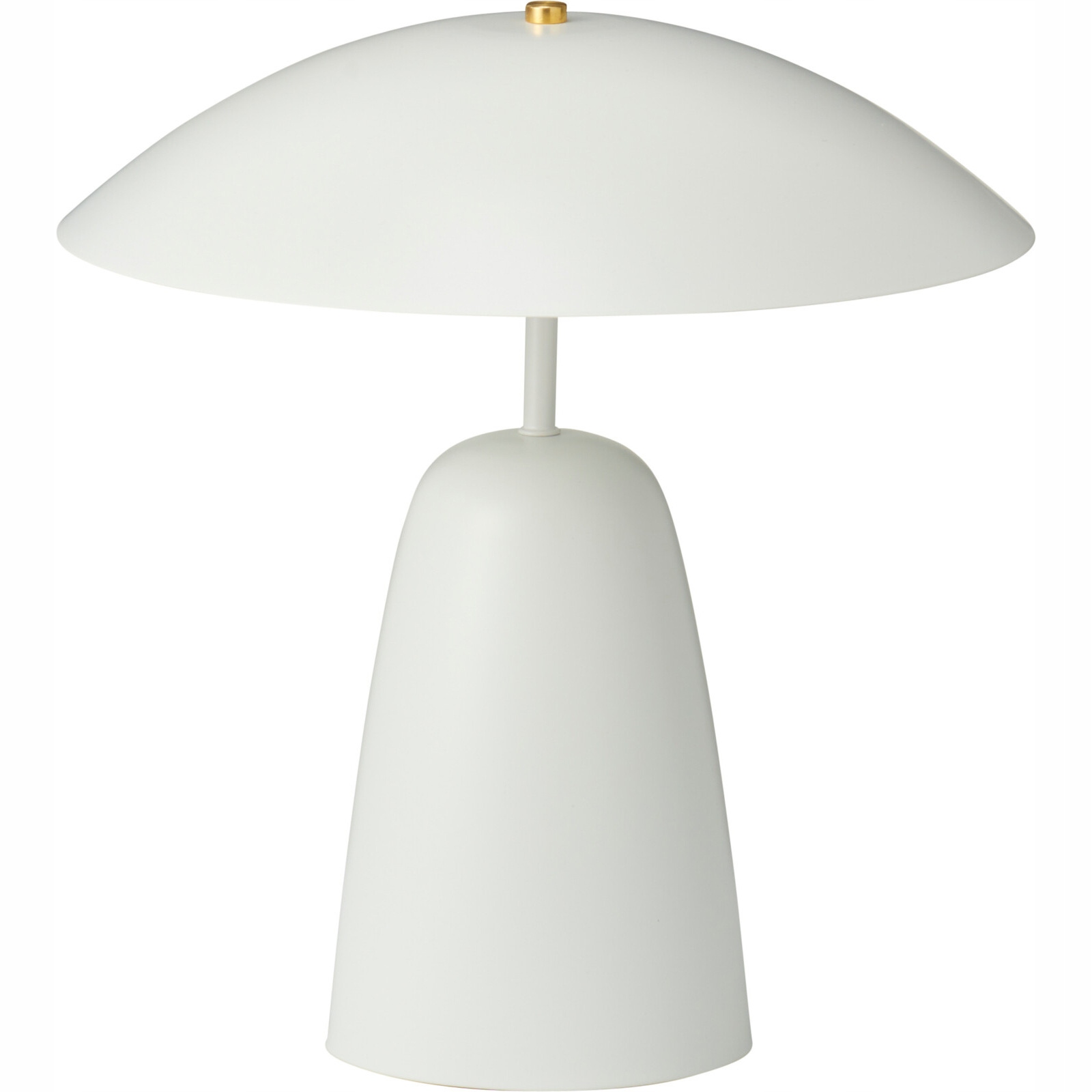 Lampa Grzybek Metalowa Wewnętrzna Ø 39 CM Gwint E14 Biała