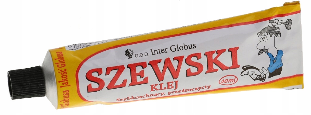 

Klej Szewski Przeźroczysty 40 ml Szybkoschnący